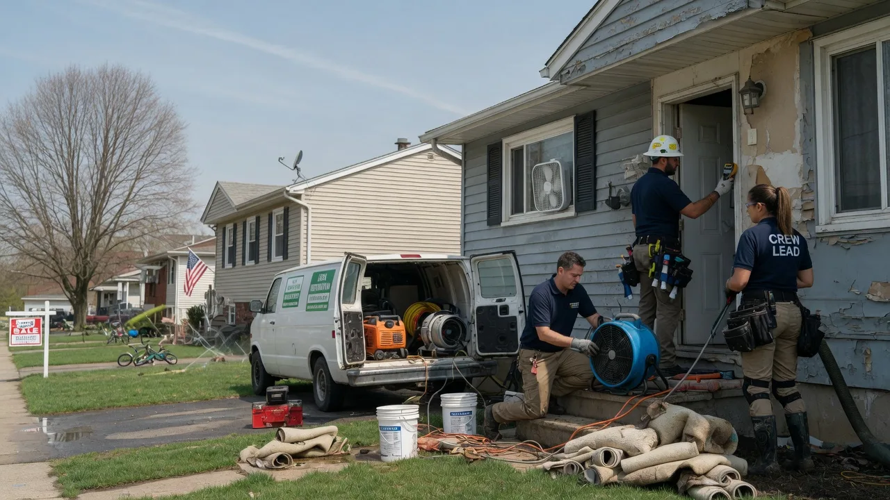 Flood Cleanup in Simsboro, LA near me