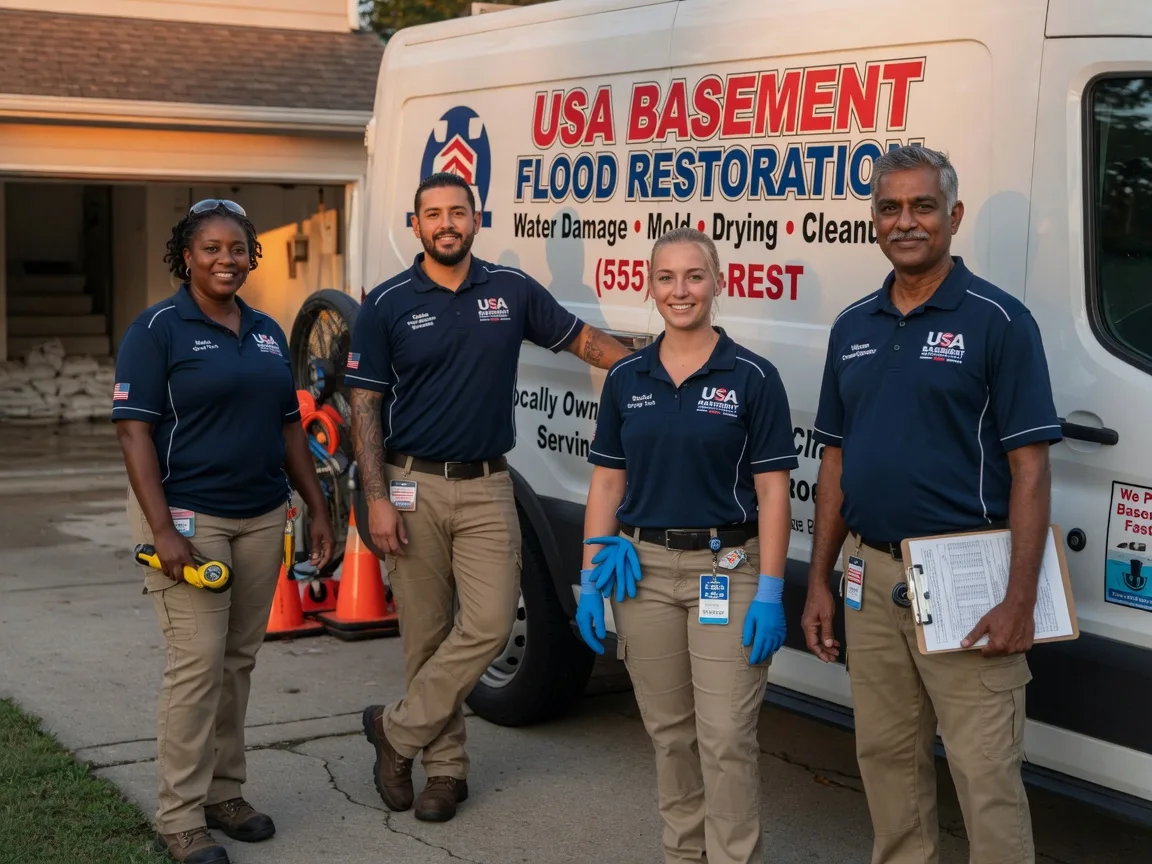 Basement Flood Cleanup company in Simsboro, LA